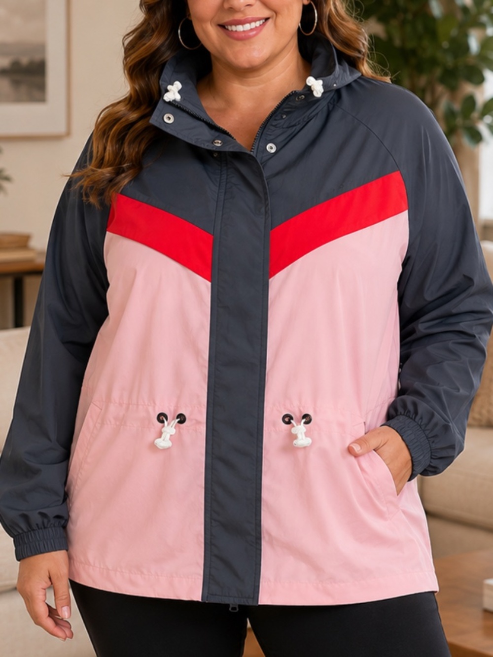 P.E. Nation Shelter  Women’s Jacket Water Resistant Spray Fabric Size M